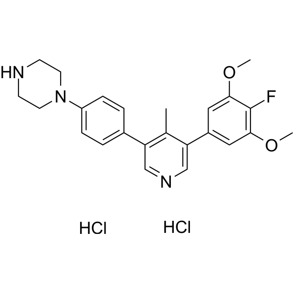 M4K2163 dihydrochloride 2863635-04-3